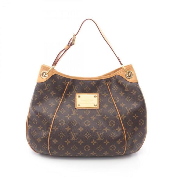 LOUIS VUITTON Brown Monogram Leather Shoulder Bag - Picture 1 of 11